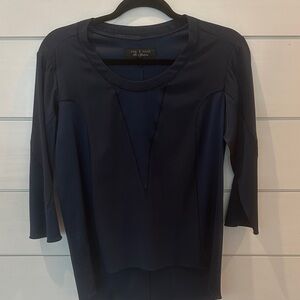Rag & Bone Dark Blue Long Sleeve Top